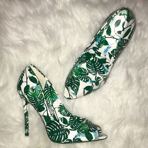 Classic Floral Heel